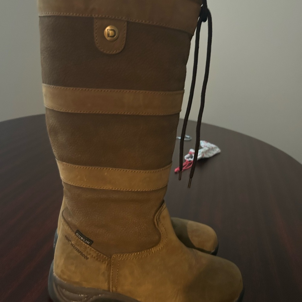 Dublin Brown Leather Boots